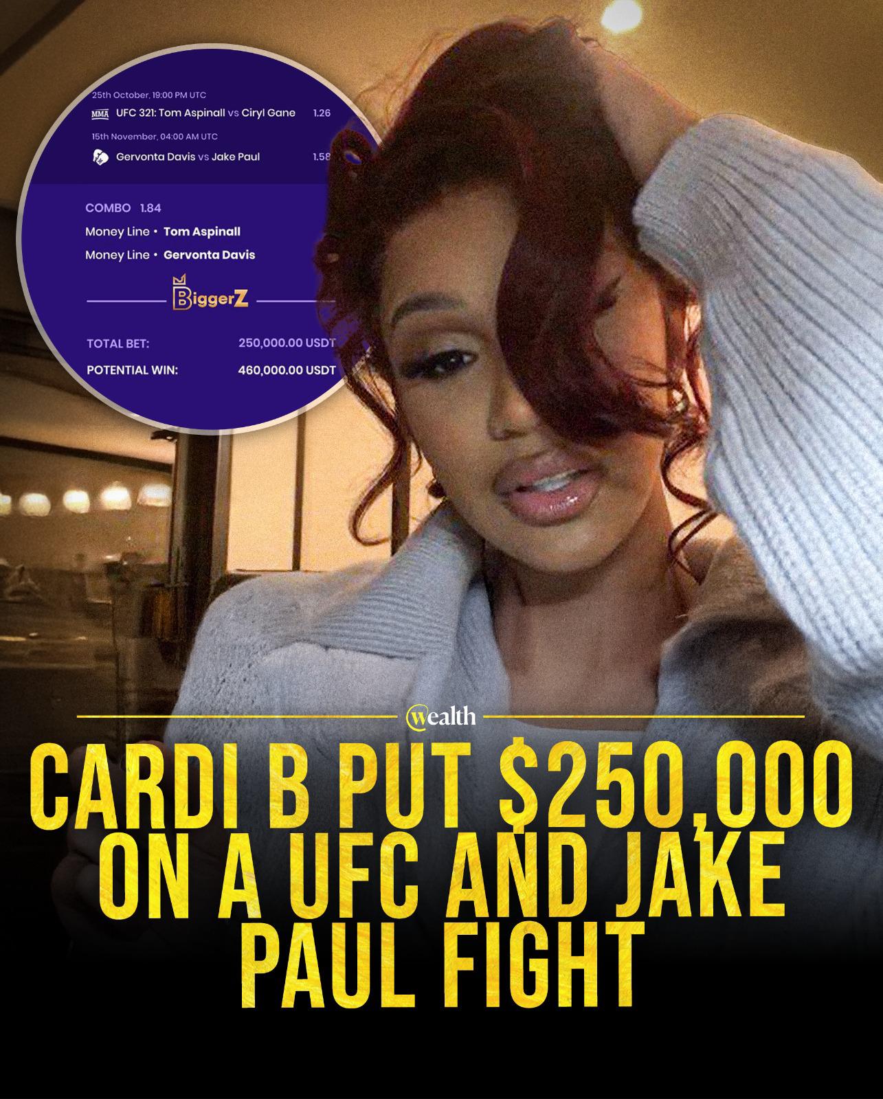 Cardi B UFC BiggerZ Campaign